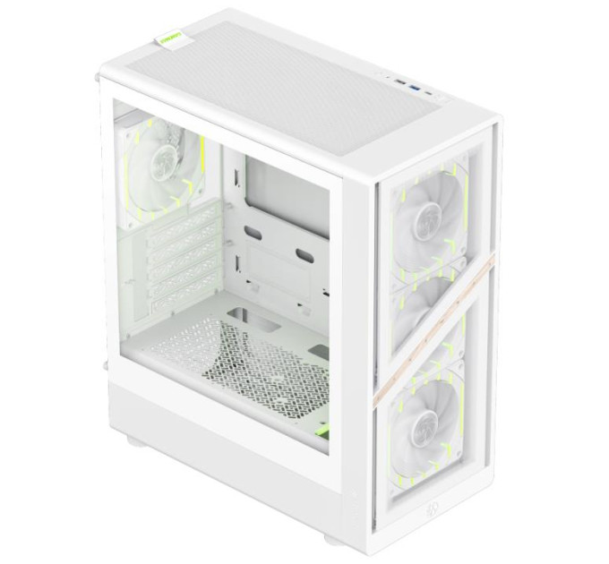 Gamemax Корпус  Gamemax Aeris 330 GB White with window (AERIS 330 GW)
