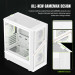 Gamemax Корпус  Gamemax Aeris 330 GB White with window (AERIS 330 GW)