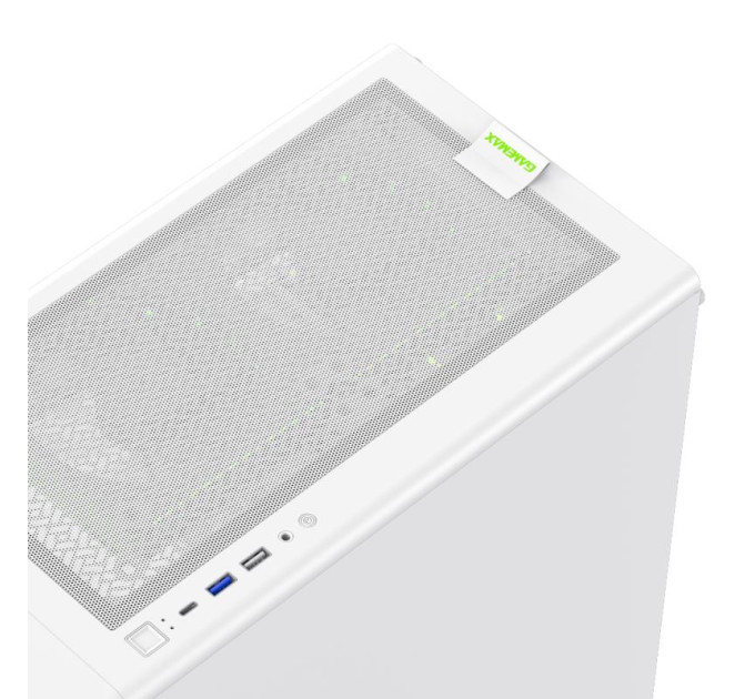 Gamemax Корпус  Gamemax Aeris 330 GB White with window (AERIS 330 GW)