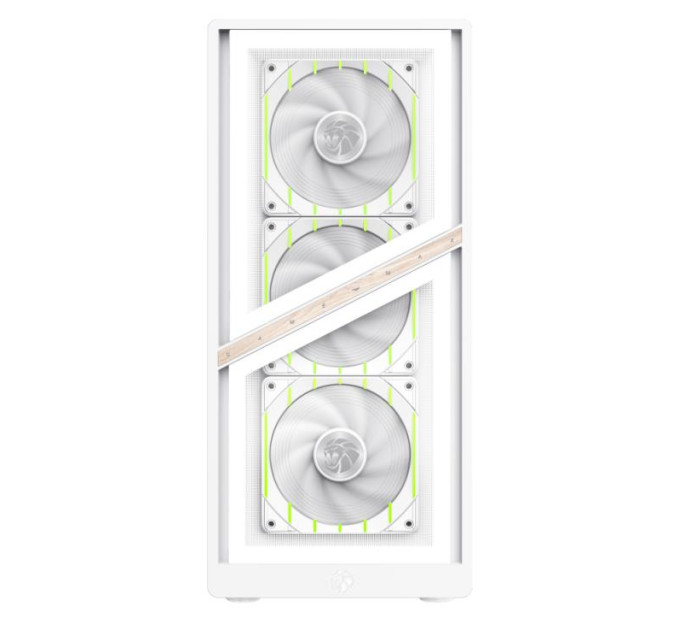 Gamemax Корпус  Gamemax Aeris 330 GB White with window (AERIS 330 GW)