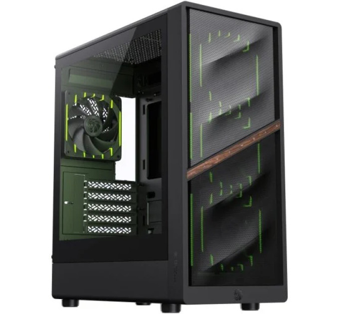 Корпус  Gamemax Aeris 330 MB Black with window (AERIS 330 MB)