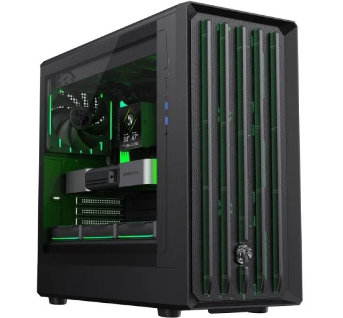 Gamemax Корпус  Gamemax Claw 460 Black with window (CLAW 460 BK)