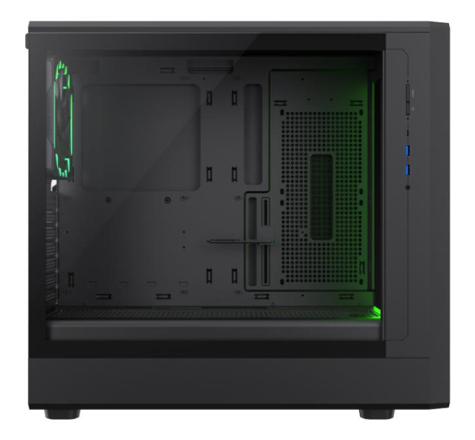 Gamemax Корпус  Gamemax Claw 460 Black with window (CLAW 460 BK)