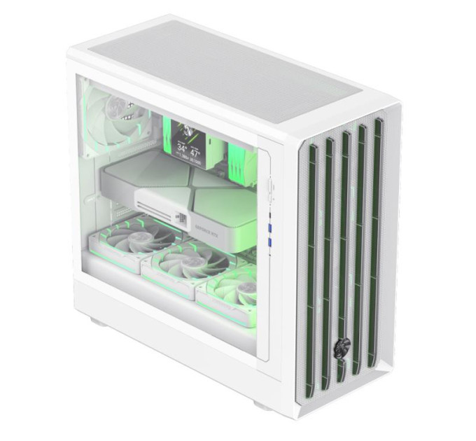 Gamemax Корпус  Gamemax Claw 460 White with window (CLAW 460 WH)