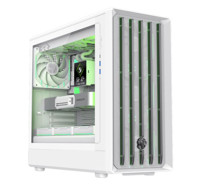 Gamemax Корпус  Gamemax Claw 460 White with window (CLAW 460 WH)