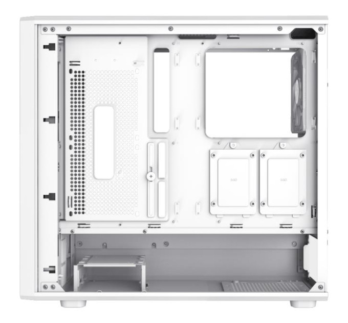 Gamemax Корпус  Gamemax Claw 460 White with window (CLAW 460 WH)