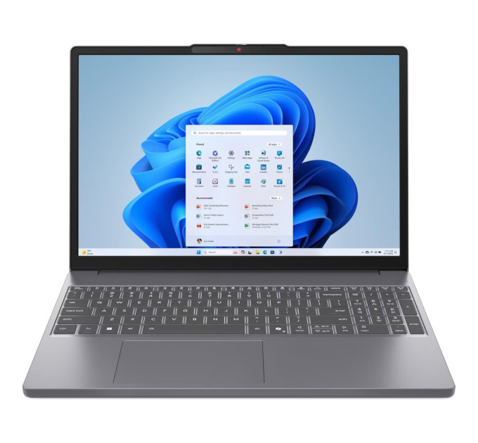 Ноутбук  Lenovo Ideapad Slim 3 15IRH10 83K100YSRA Luna Grey