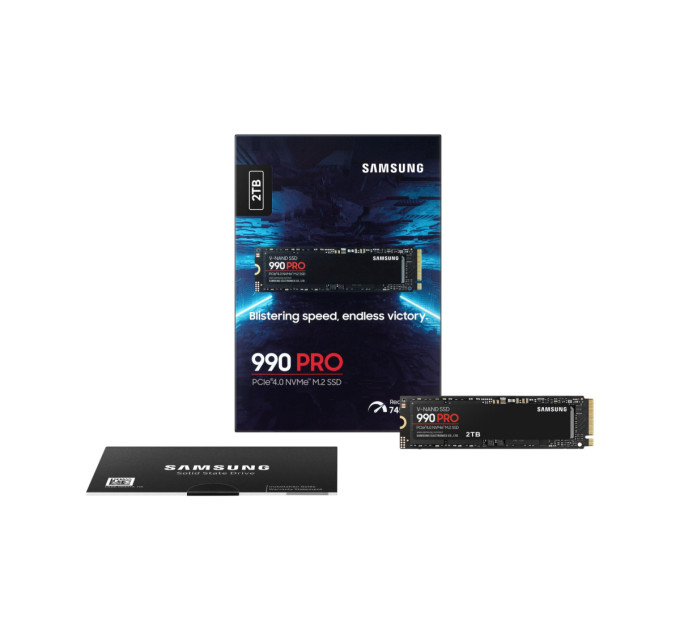 Samsung Твердотільний запам’ятовувальний пристрій накопичувач (SSD) G4 M.2 NVME 2TB 990 PRO MZ-V9P2T0BW SAMSUNG