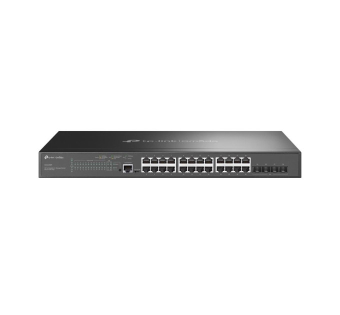 TP-Link JetStream 28-портовий гігабітний L2 керований комутатор з 24 портами PoE+, SG3428MP TP-LINK