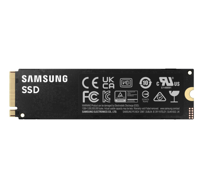 Samsung Твердотільний запам’ятовувальний пристрій накопичувач (SSD) G4 M.2 NVME 1TB 990 PRO MZ-V9P1T0BW SAMSUNG