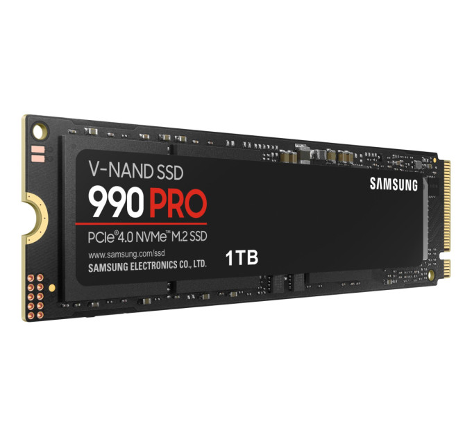 Samsung Твердотільний запам’ятовувальний пристрій накопичувач (SSD) G4 M.2 NVME 1TB 990 PRO MZ-V9P1T0BW SAMSUNG