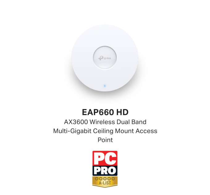 TP-Link Мережеве обладнання, Точка доступу 3600MBPS OMADA EAP660 HD TP-LINK