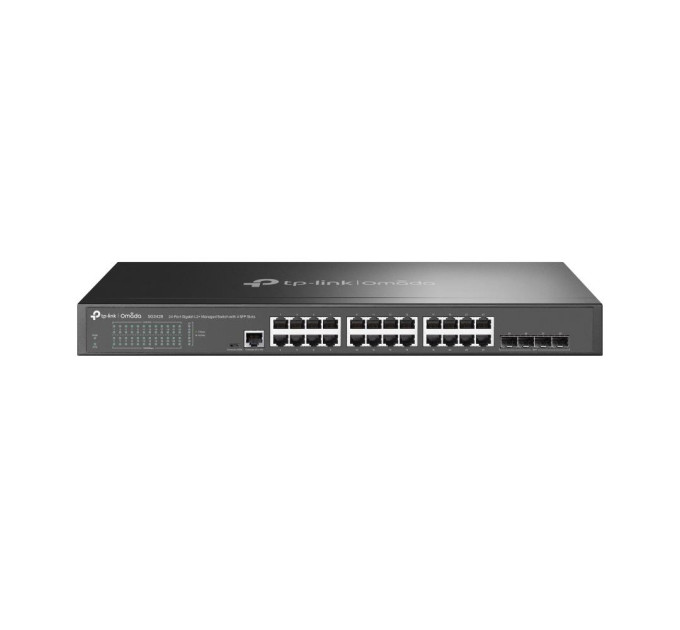 TP-Link JetStream 24-портовий гігабітний L2 керований комутатор з 4 SFP слотами, SG3428 TP-LINK