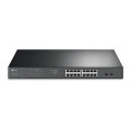 TP-Link 16-портовий гігабітний Smart коммутатор PoE+ з 4 SFP-слотами, TL-SG1218MPE