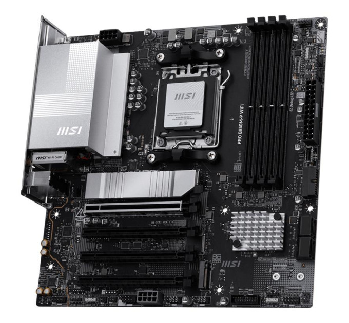 MSI Материнська плата AMD B850 SAM5 MATX PRO B850M-P WIFI MSI