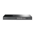 TP-Link JetStream 16-портовий гігабітний Smart комутатор з 2 слотами SFP, SG2218 TP-LINK