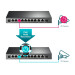 TP-Link 10-портовий гігабітний комутатор з 8 РоЕ+ портами, TL-SG1210MPE