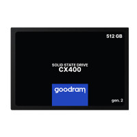 Твердотільний запам’ятовувальний пристрій накопичувач (SSD) SATA2.5" 512GB CX400 SSDPR-CX400-512-G2 GOODRAM