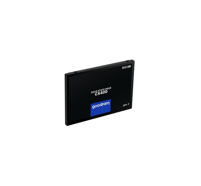 Goodram Твердотільний запам’ятовувальний пристрій накопичувач (SSD) SATA2.5" 512GB CX400 SSDPR-CX400-512-G2 GOODRAM
