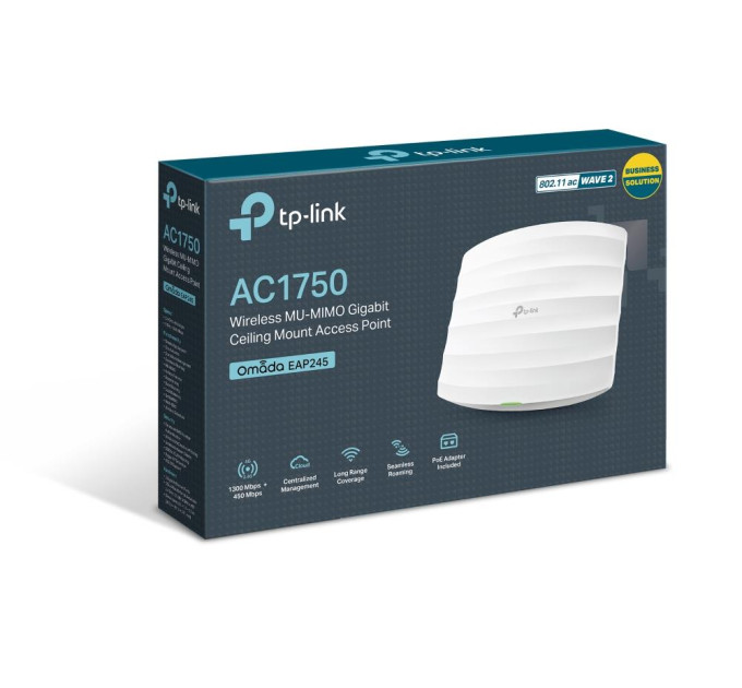 TP-Link Мережеве обладнання, Точка доступу 1750MBPS OMADA DUAL BAND EAP245 TP-LINK