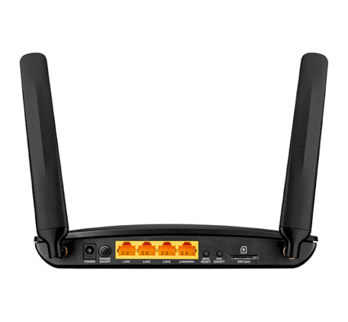 TP-Link Точка доступу з функцією маршрутизації, мережеве обладнання 1200MBPS 10/100M 4P DUAL BAND ARCHER MR400 TP-LINK