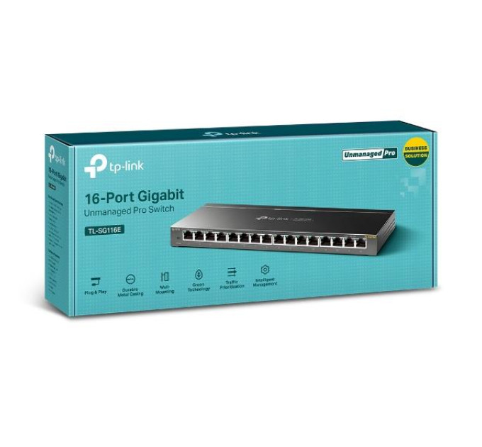 TP-Link Easy Smart Комутатор, TL-SG116E