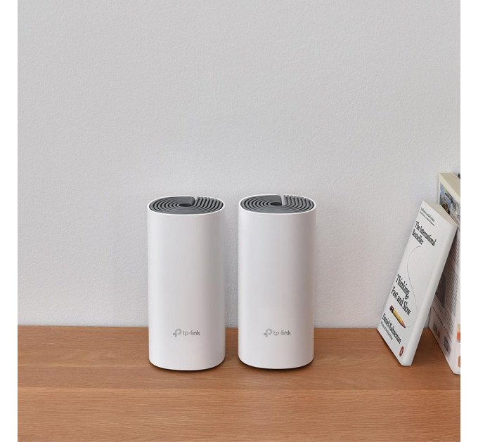 TP-Link Домашня Mesh Wi-Fi система (2 шт у комплекті), арт. Deco E4(2-Pack)