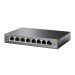 TP-Link 8-портовий гігабітний настільний РоЕ Easy Smart комутатор, TL-SG108PE  TP-LINK