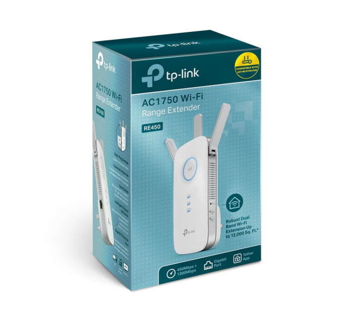 TP-Link Підсилювач Wi-Fi сигналу , RE450