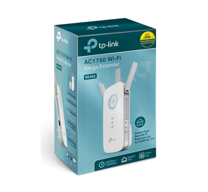 TP-Link Підсилювач Wi-Fi сигналу , RE450