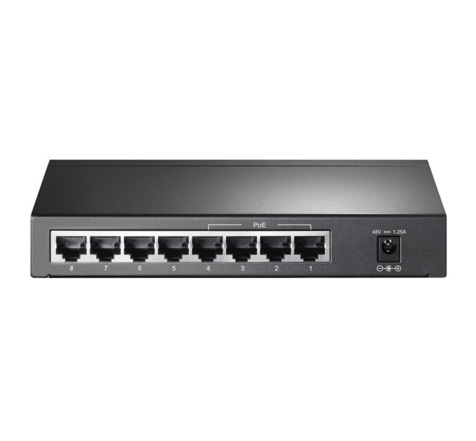 TP-Link Комутатор некерований, мережеве обладнання, TL-SG1008P TP-LINK