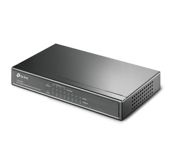 TP-Link Комутатор некерований, мережеве обладнання, TL-SG1008P TP-LINK