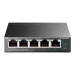 TP-Link 5-портовий гігабітний комутатор з 4 РоЕ+ портами, TL-SG105PE