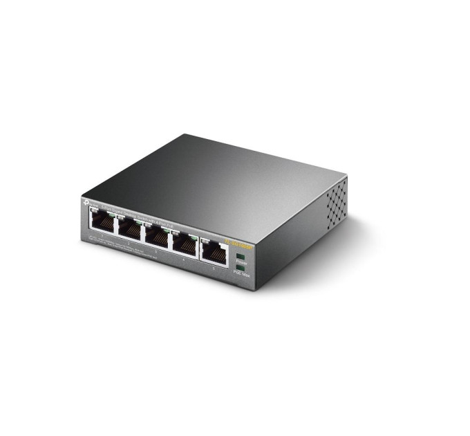 TP-Link Комутатор  NET SWITCH 5PORT 1000M 4P POE TL-SG1005P TP-LINK