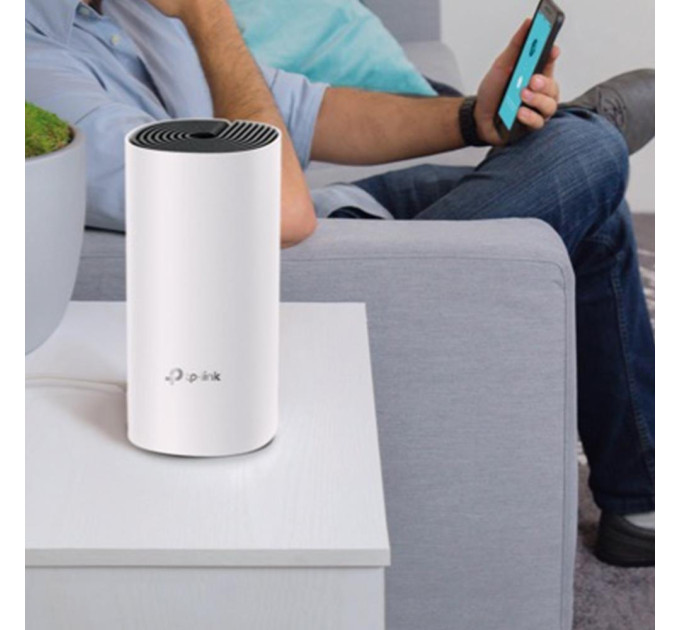 TP-Link Домашня Mesh Wi-Fi система (1шт у комплекті), арт. Deco E4(1-pack)