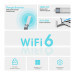 TP-Link Бездротовий мережевий USB-адаптер, Archer TX20UH TP-LINK