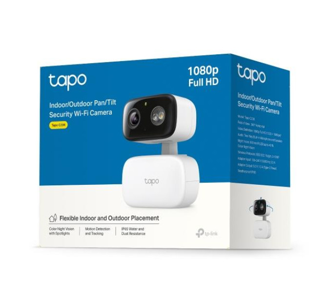 TP-Link Wi-Fi камера, Tapo C206 TP-LINK