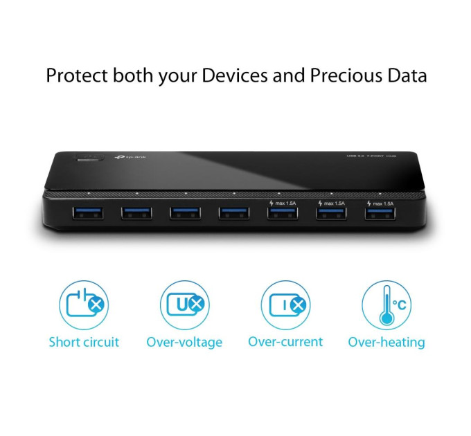 TP-Link Концентратор USB3 7PORT UH700 TP-LINK