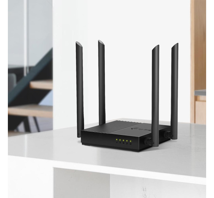 TP-Link Точка доступу з функцією маршрутизації, мережеве обладнання 1200MBPS 1000M 4P DUAL BAND ARCHER C64 TP-LINK