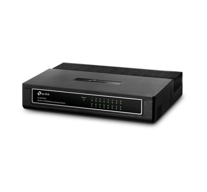 TP-Link Комутатор некерований, мережеве обладнання, TL-SF1016D TP-LINK