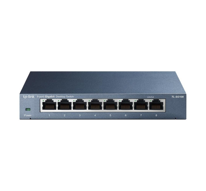 TP-Link Комутатор некерований, мережеве обладнання, TL-SG108 TP-LINK