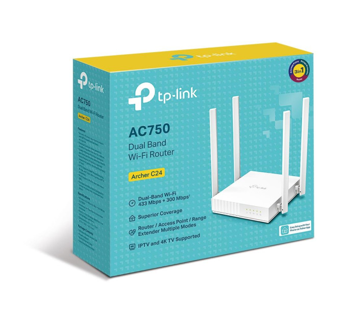 TP-Link Бездротовий маршрутизатор, Archer C24