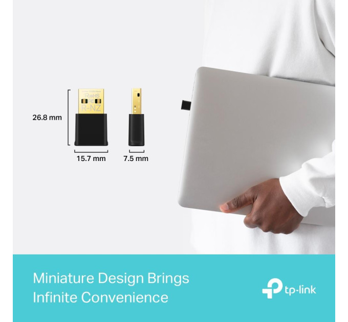 TP-Link Бездротовий USB адаптер, Archer TX20U Nano TP-LINK