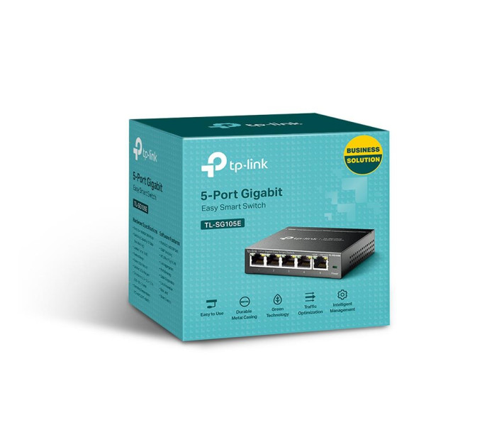 TP-Link Комутатор керований, мережеве обладнання, TL-SG105E TP-LINK