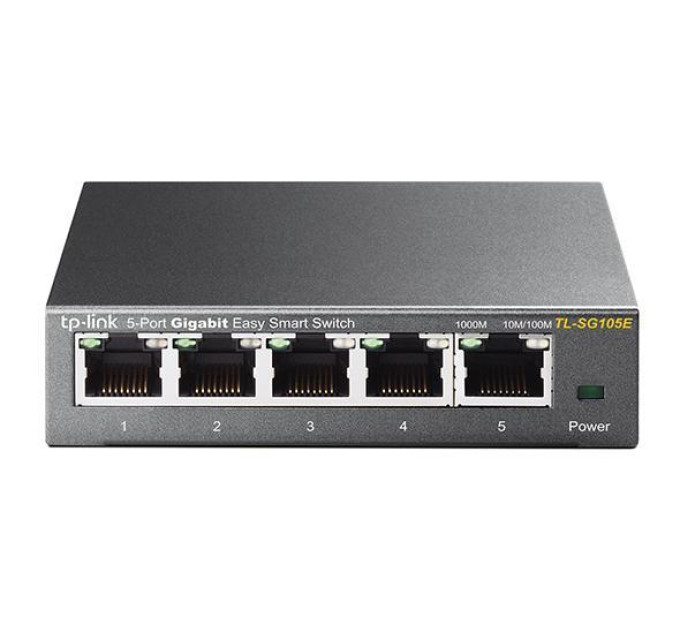 TP-Link Комутатор керований, мережеве обладнання, TL-SG105E TP-LINK