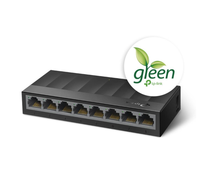 TP-Link 8-портовий настільний гігабітний комутатор, LS1008G