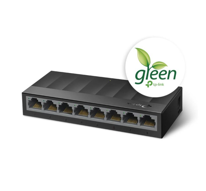 TP-Link 8-портовий настільний гігабітний комутатор, LS1008G