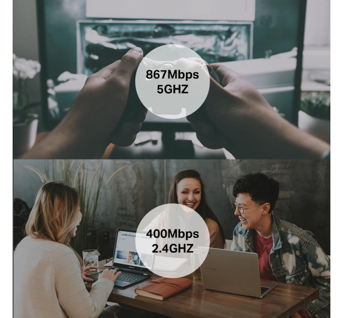 TP-Link Бездротовий міні USB адаптер, Archer T3U
