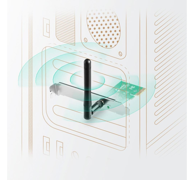 TP-Link Бездротовий мережевий адаптер, TL-WN781ND  TP-LINK