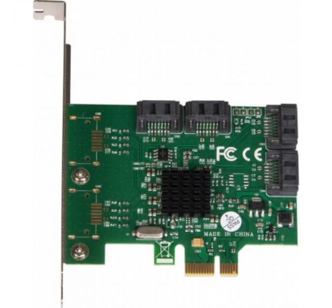 Frime Плата розширення Frime 88SE9215 4хSATA3 PCIe (ECF-PCIEto4SATAIII002)